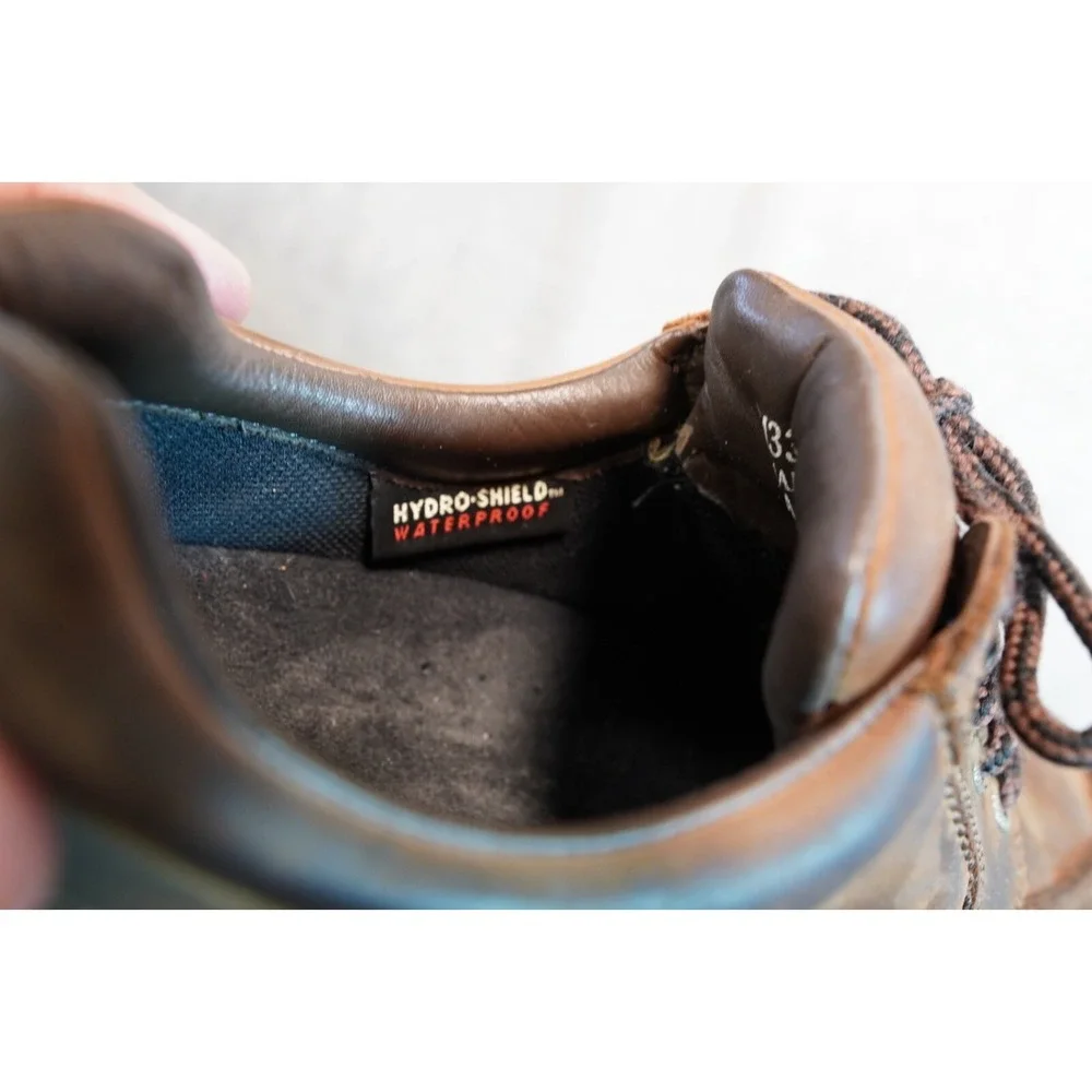 Men's Rockport Hydro-Shield Waterproof  11.5 M‎ M3397 Suede Brown Leather Shoe